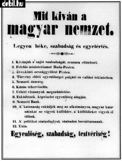 Március 15- re készülődvén